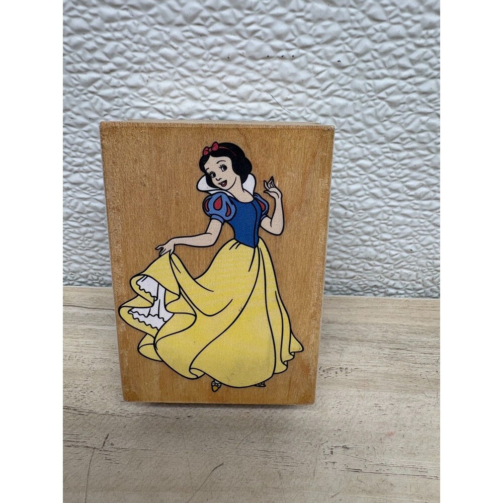 All Night Media Wood Mounted Rubber Stamp Snow White